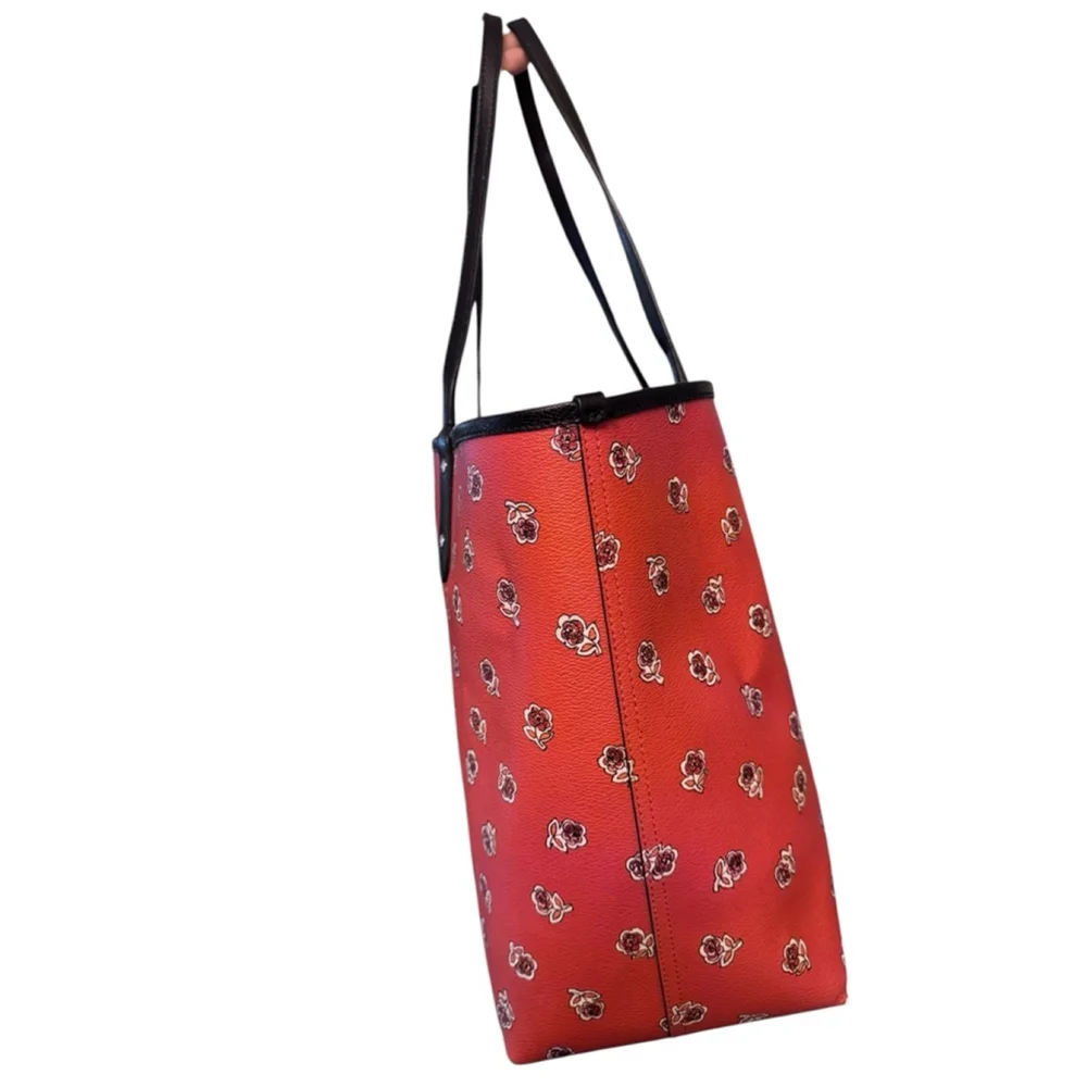 Coach City Tote With Ladybug Floral Print Reversible - Picture 7 of 16